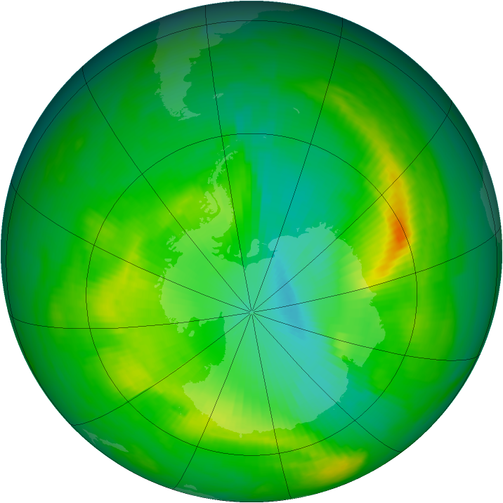 Ozone Map 1979-11-17